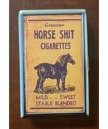 Sweet Cig Case With Horse POOPOO Cigs Vintage Artwork  Holds Kings &amp; 100&#39;s - $23.70