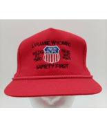 Union Pacific Railroad Vintage Red Trucker Hat Cap Adjustable Snap Back ... - €9,88 EUR