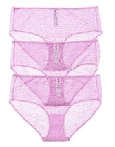 DKNY 3 Pk Modern Lace Panties L NWT - $576.32 MXN