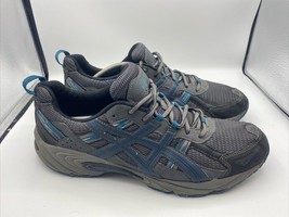 Asics Gel-Venture 5  Mesh Running Sneakers T5N3Q Men&#39;s Size 13 Blue/Gray - £21.40 GBP