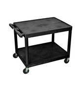 LUXOR LP27-B 27&quot;H AV Cart - $8,305.23 MXN