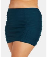Raisins Curve Womens Trendy Plus Size High Waist Tummy Swim Skirt 16W - £27.29 GBP
