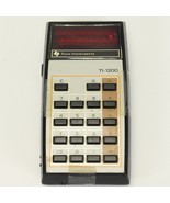Texas Instruments TI-1200 Vintage Electronic Calculator Tested Working - $19.59