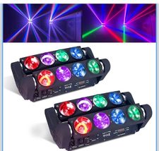 120 Watt Spider Moving Head Light 8 RGB LED DMX DJ Stage Party Moving Beam - €85,97 EUR