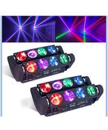 120 Watt Spider Moving Head Light 8 RGB LED DMX DJ Stage Party Moving Beam - $1,815.88 MXN