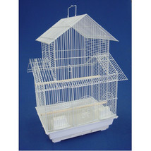 Pagoda Small Bird Cage in White - $157.27