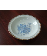 Vintage blue flower pattern Brinns plate made in Japan - £15.49 GBP