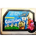 2005 Wacky Packages #13 GRAVESTONES ANS SERIES 2 Sticker Card