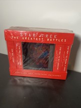 Star Trek The Greatest Battles 4 VHS Box Set w/ Divider 1997 - Collector... - £7.13 GBP