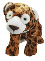 Kohls Cares Plush Leopard Brown Black 13 Inch 2008 Kids Gift Toy Stuffed Animal - $11.39