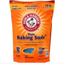 Arm &amp; Hammer Pure Baking Soda, 100% Sodium Bicarbonate (12 lb Resealable... - $39.79