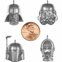 Hallmark Ornament 2020 - Mini Star Wars Helmets, Set of 4 - £17.59 GBP