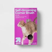 up&up Cat Corner Grooming Tool Self Groomer Wall Mount Brush with Catnip - $45.25 MXN up&up Cat Corner Grooming Tool Self Groomer Wall Mount Brush with Catnip - $45.25 MXN