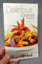 Boar&#39;s Head Delicious Dishes Made Easy Recipe Book ~ Quick Meals 41 pages - £7.42 GBP