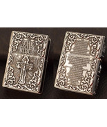 Holy Bible Heavy Armor Silver Oil Lighter New - $48.84 CAD