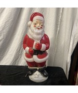 Vintage 1973 22&quot; Santa Claus Blow Mold Christmas CAROLINA 12 volt light ... - $5,701.86 MXN