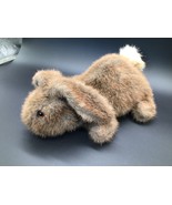 Vintage Dakin 1985 HAND PUPPET Brown Bunny Rabbit 12&quot; 1985 Plush Realistic - €11,27 EUR