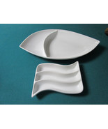 POTTERY BARN GREAT WHITE CHINA - DENBY SERVER PLATES AND TRAYS - PICK ONE - £44.37 GBP