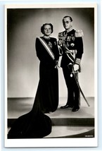 RPPC Dutch Royal Family Queen Juliana and Prince Bernhard 1948 - £6.33 GBP