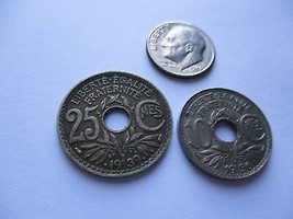COINS FRANCE REPUBLIQUE FRANCAISE 1936 1939 COLLECTIBLES  #606C - £8.22 GBP