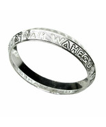 Custom Order - YOUR NAME - 925 Sterling Silver Men&#39;s Bangle Bracelet Sik... - €175,98 EUR
