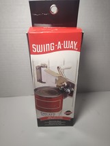 Swing-A-Way Brand 609WH Can Opener, Wall Mount, Chrome-Plated Steel and ... - $25.73