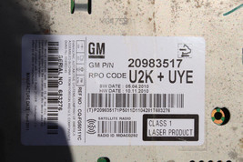 2010-17 CHEVROLET EQUINOX AWD XM RADIO CD DISC CHANGER AM FM V1116 image 3