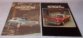 Chrysler Plymouth Gran Fury and Small Fury Auto Color Sale Brochures 1975  - £6.24 GBP