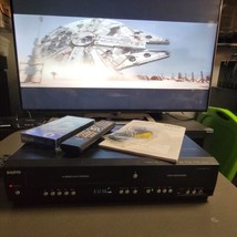 Sanyo RFWZV475F DVD VHS Combo Recorder HDMI + Remote WORKS EXCELLENT  - $145.00