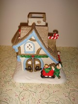 Partylite Christmas Toy Workshop Village Tea Light Candle P0269 - £8.82 GBP
