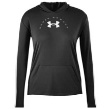 Under Armour Girls Tech Graphic Hoodie Large Black - $24.30