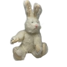 The Boyds Collection Plush 1990 White Easter Bunny Rabbit Articulated 7 ... - $14.37