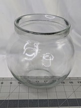 Clear Glass Bowl Vase Fishbowl 7.5 Inch Tall - $24.95