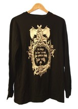 Cool Gothic Quote Black DollsKill Long Sleeves T-shirt Size M Very Nice - £41.64 GBP