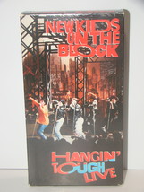 NEW KIDS ON THE BLOCK - HANGIN&#39; TOUGH LIVE (VHS) - $25.00