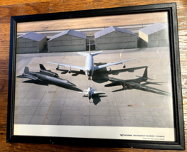 ORIGINAL Lockheed Framed Photo by Eric Schulzinger SR-71 &quot;Blackbird&quot;  U-2 - £11.87 GBP