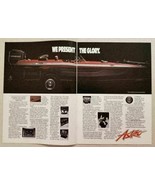 1989 Magazine 4-Pg Booklet Mercury Outboard Motors &amp; Astro Boats  Brunsw... - £9.30 GBP