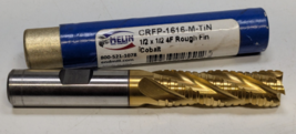 MELIN TOOL CO CRFP-1616-M-TiN Cobalt Rough Finishing End Mill  1/2&quot; Dia ... - $49.49