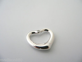 Tiffany &amp; Co Peretti Diamond Open Heart Pendant 4 Necklace Bracelet Gift Love - £258.35 GBP