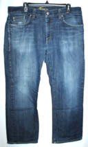 Fidelity Men&#39;s Jeans 5011 36x28 Dark Blue Denim Jean Calvary - £28.77 GBP