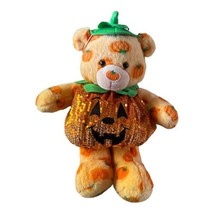 Build A Bear Pumpkin Nose Plush Stuffed Teddy Bear 2012 BAB Halloween Outfit Hat - £111.01 GBP