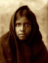 Edward Curtis Qahatika girl, Arizona, 1907 Giclee Art Print + Ships Free - £30.67 GBP+