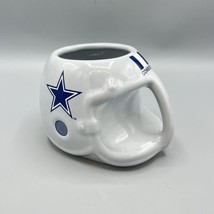 Dallas Cowboys Helmet Shaped Coffee Cup Mug 1986 Sports Concepts Team NF... - $19.79