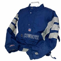Vintage Dallas Cowboys Starter Jacket ProLine Men&#39;s XL Puffer NFL Football - £71.67 GBP