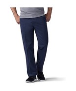 Lee Men&#39;s Performance Comfort Straight Fit Pant Navy 104273540 - £21.20 GBP