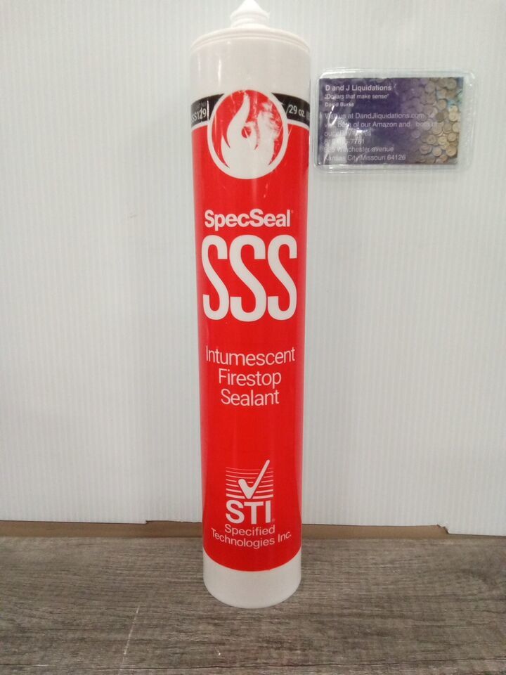 SpecSeal SSS129 Intumescent Firestop Sealant Red 29oz 720zb - $16.61