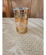 Dynasty Crown Gold Tumbler Glass Korean Glassware Horse &amp; Buggy Cowboy 4... - $16.99