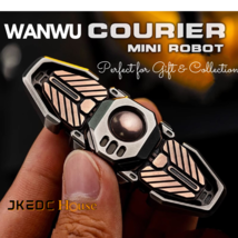 WANWU Courier Mini Robot Stainless Steel Hand Gyro Fidget Spinner for Co... - £172.82 GBP+