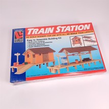 ✅ Life Like Trains HO MODEL Railroad Train Station Kit #1347 NEW - £11.96 GBP