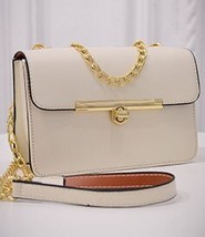 REPRCLA New Chain Strap Women Bag PU Leather Women Messenger Bags Crossbody Desi - £15.06 GBP